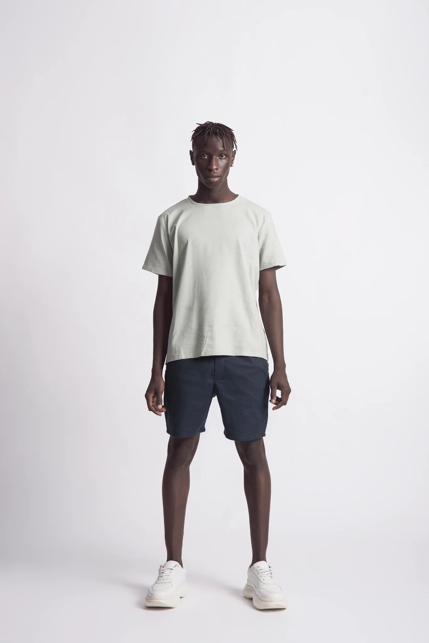 REGULAR-FIT LINEN T-SHIRT