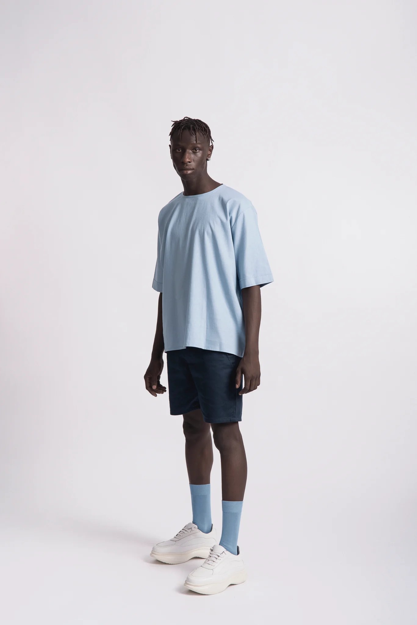 OVERSIZED LINEN T-SHIRT