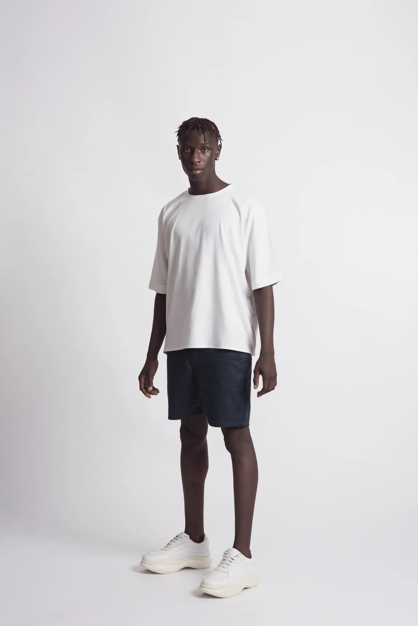 OVERSIZED LINEN T-SHIRT