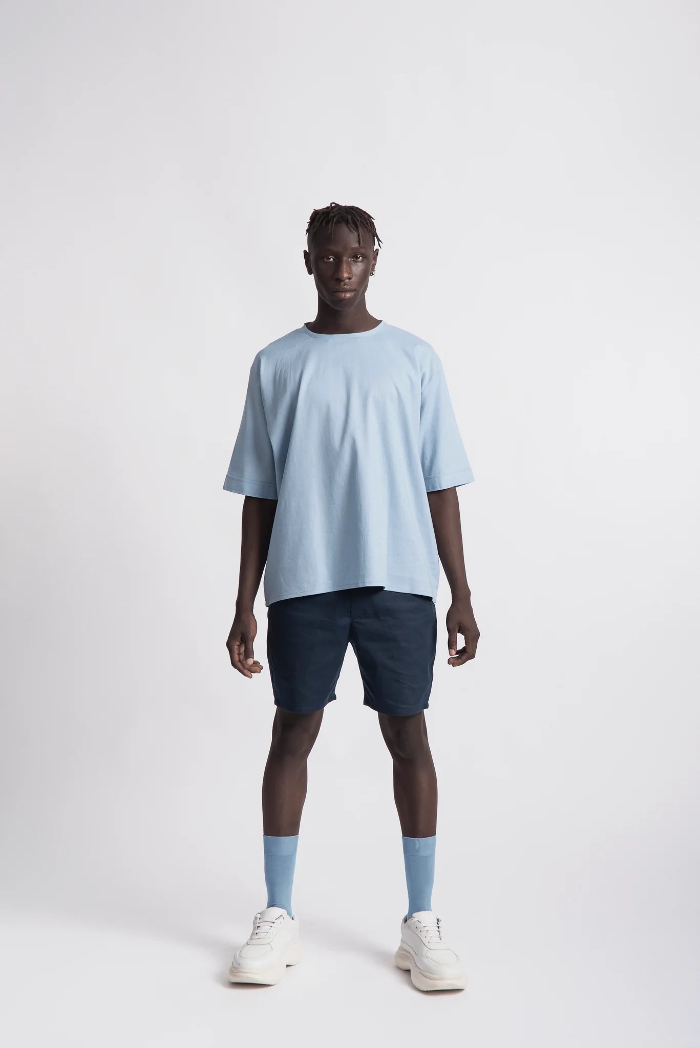 OVERSIZED LINEN T-SHIRT