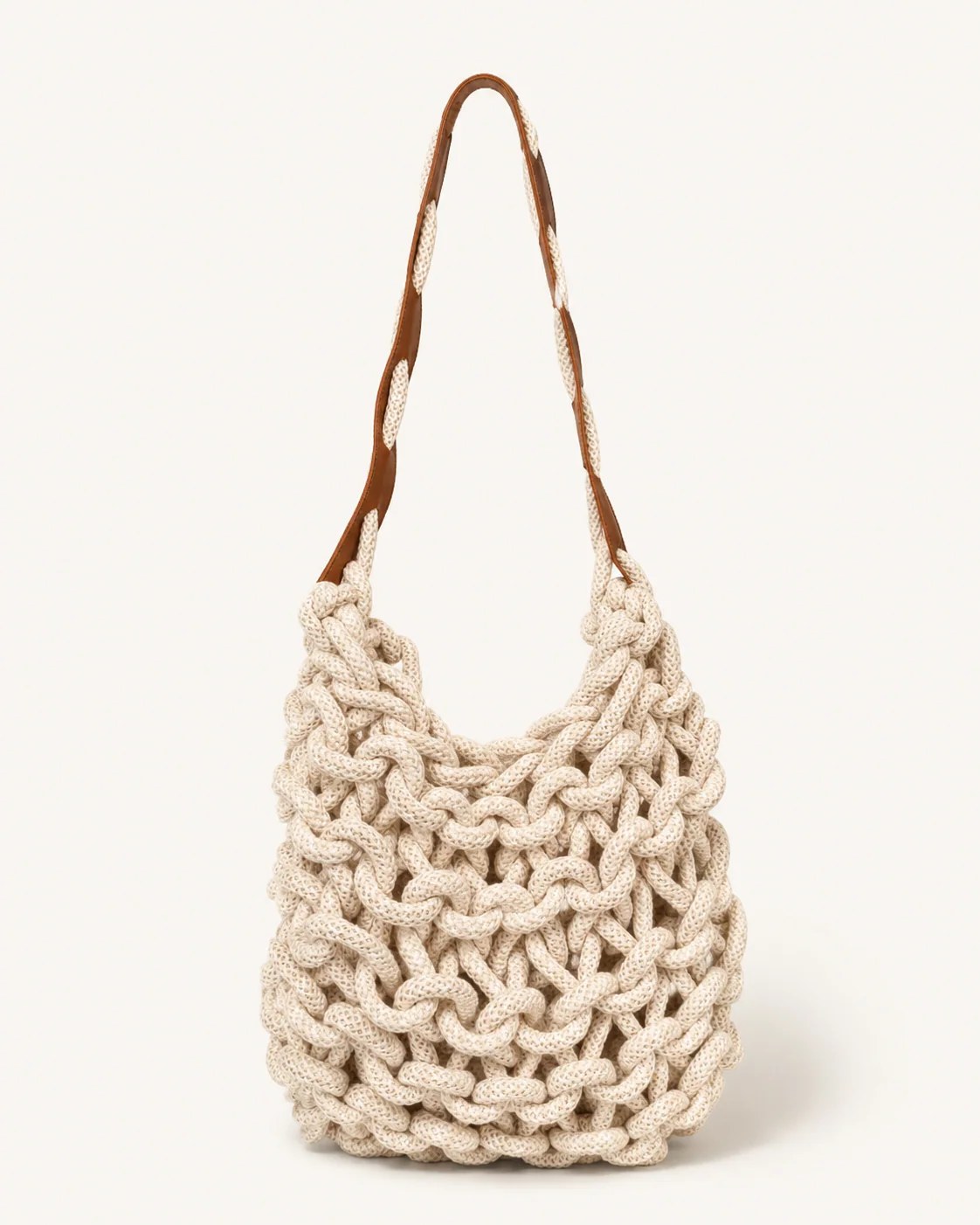 The Leather Weave Bag