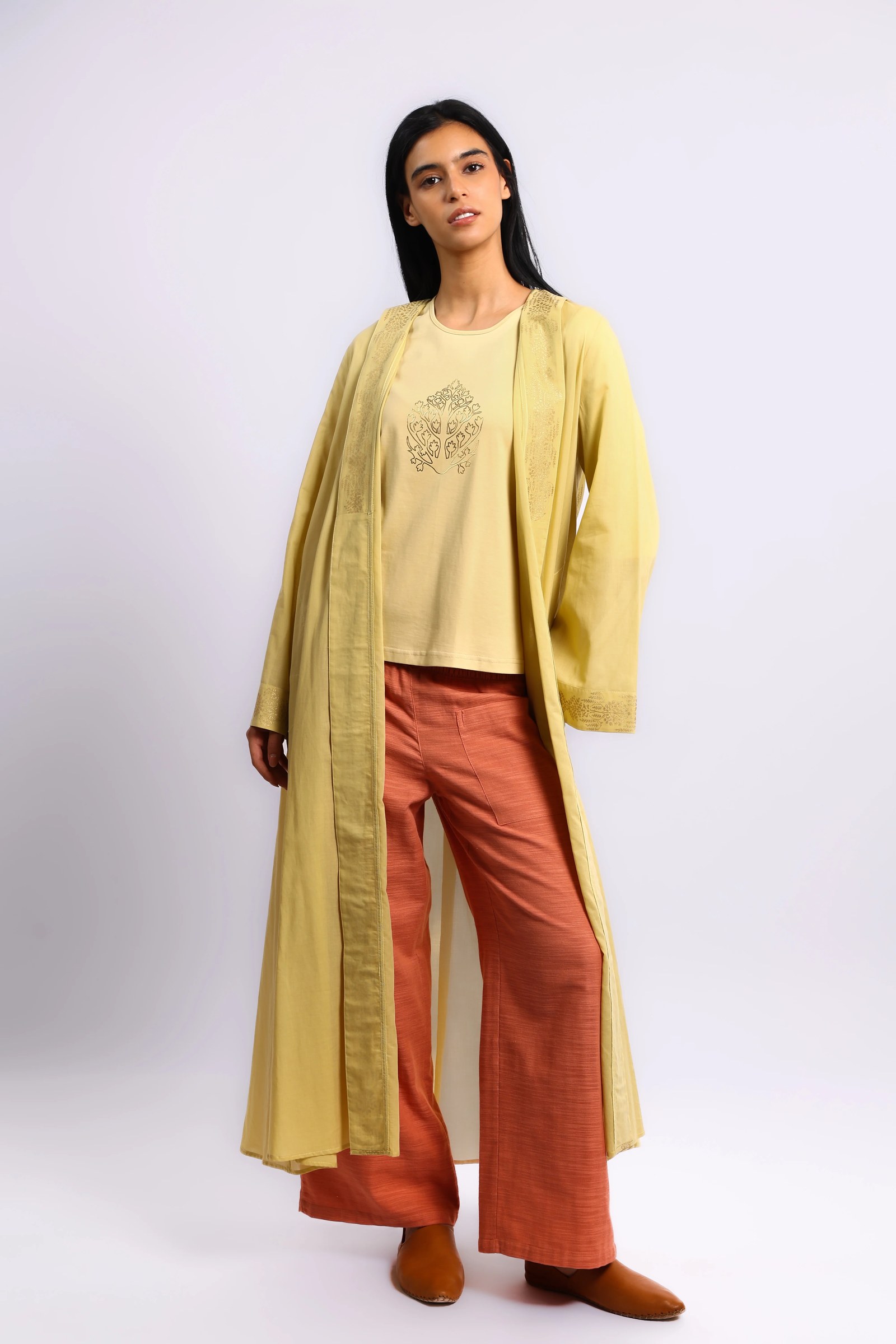 Egyptian cotton jersey top