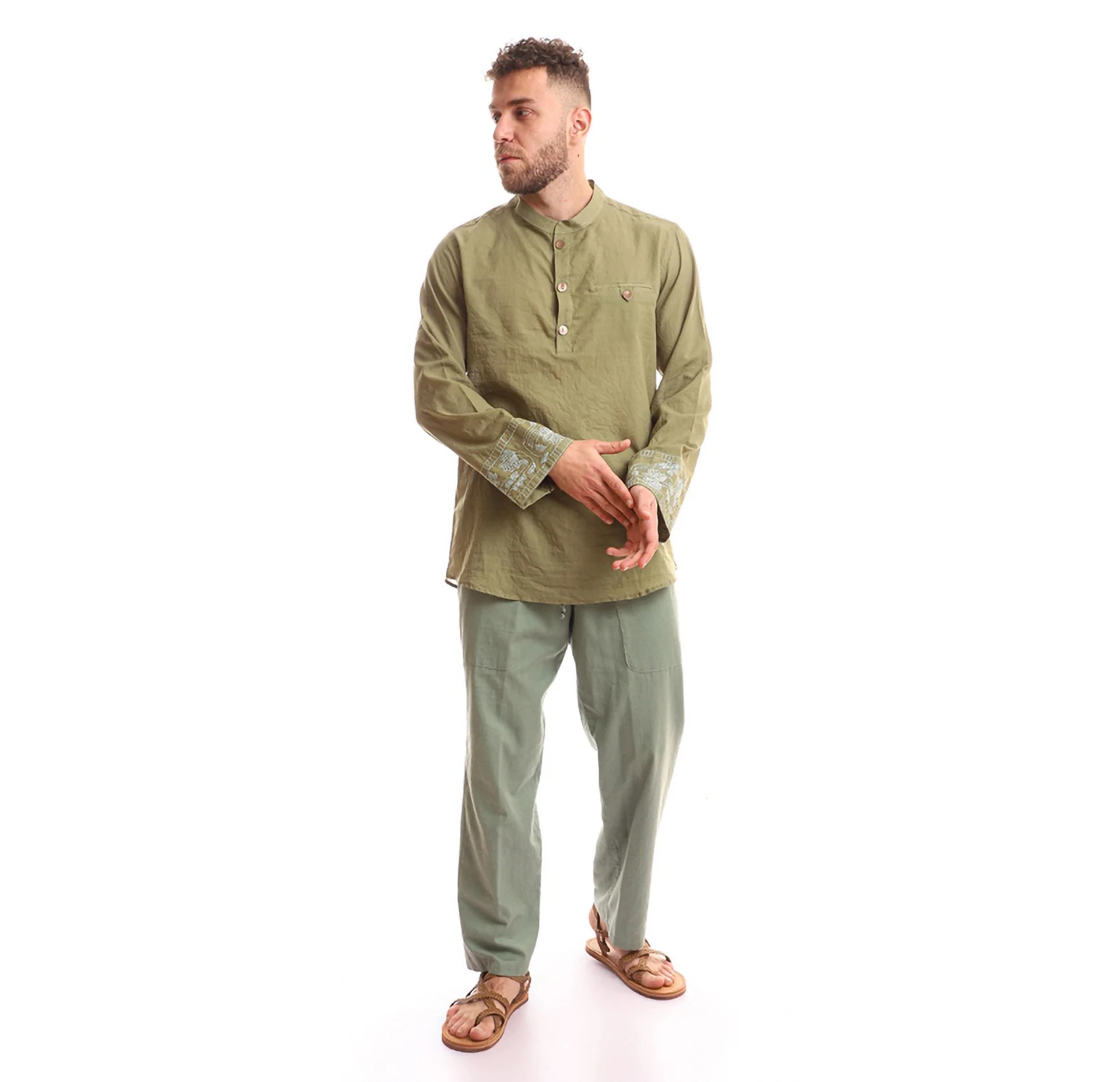 Light cotton voile shirt