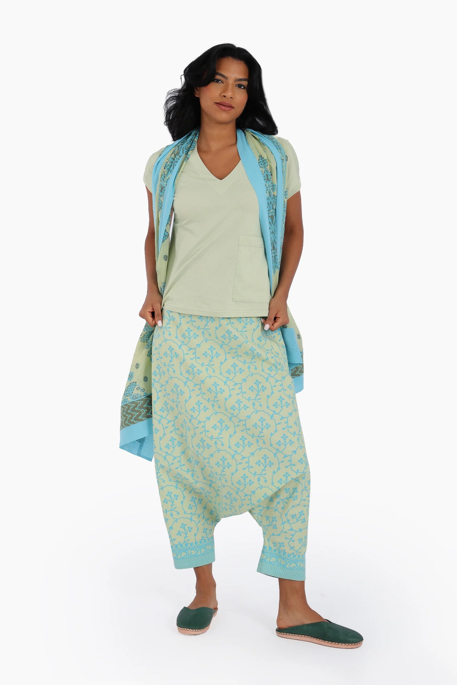 Top in Egyptian cotton jersey