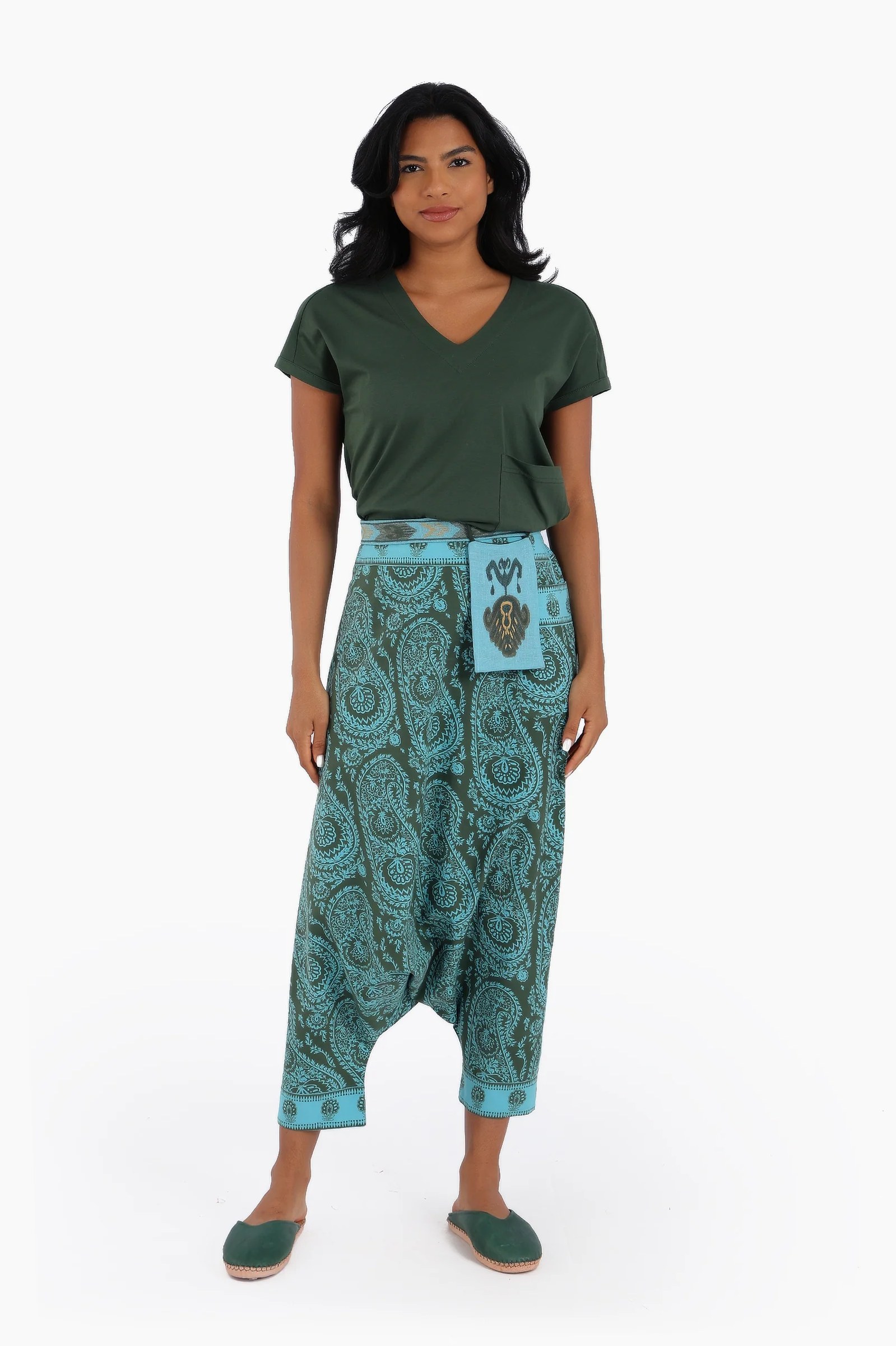 Top in Egyptian cotton jersey