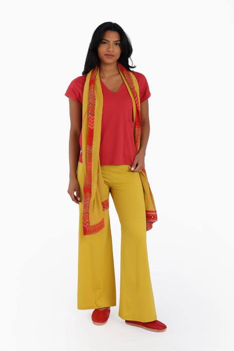 Top in Egyptian cotton jersey