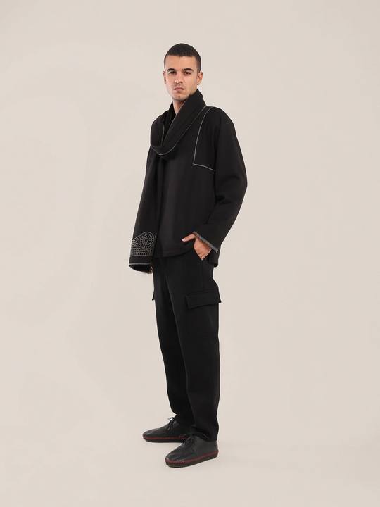 Cotton Milton Sweatpants with drawstring