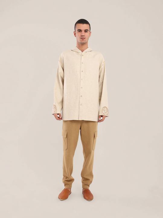 Straight-leg cargo pants