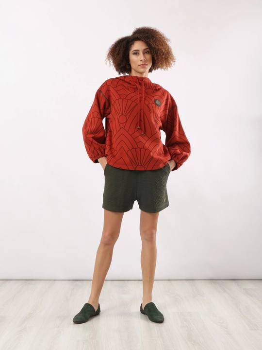 Quilted shorts