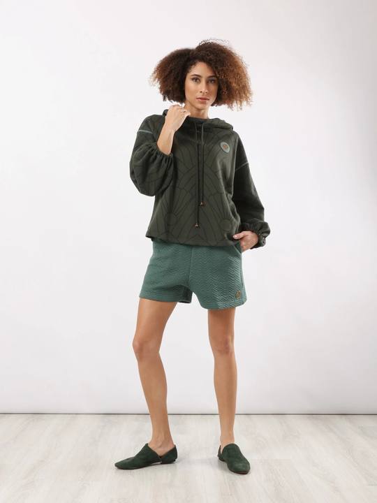 Quilted shorts