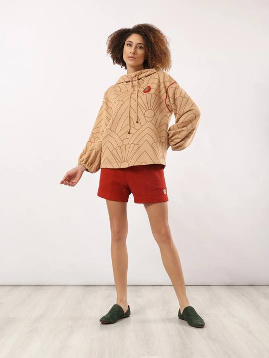 Quilted shorts
