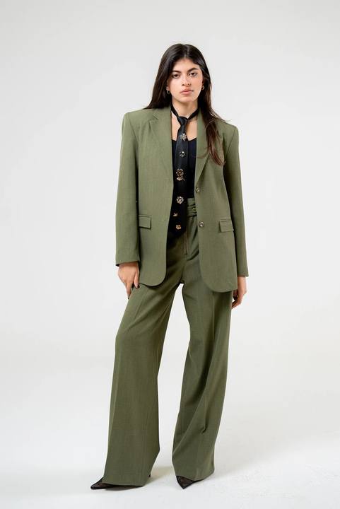 Wide-Leg Trousers