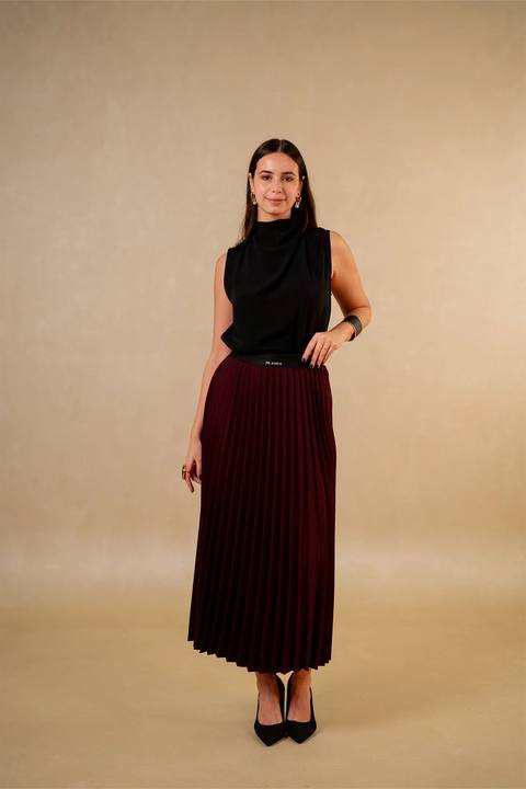 Pleated Skirt