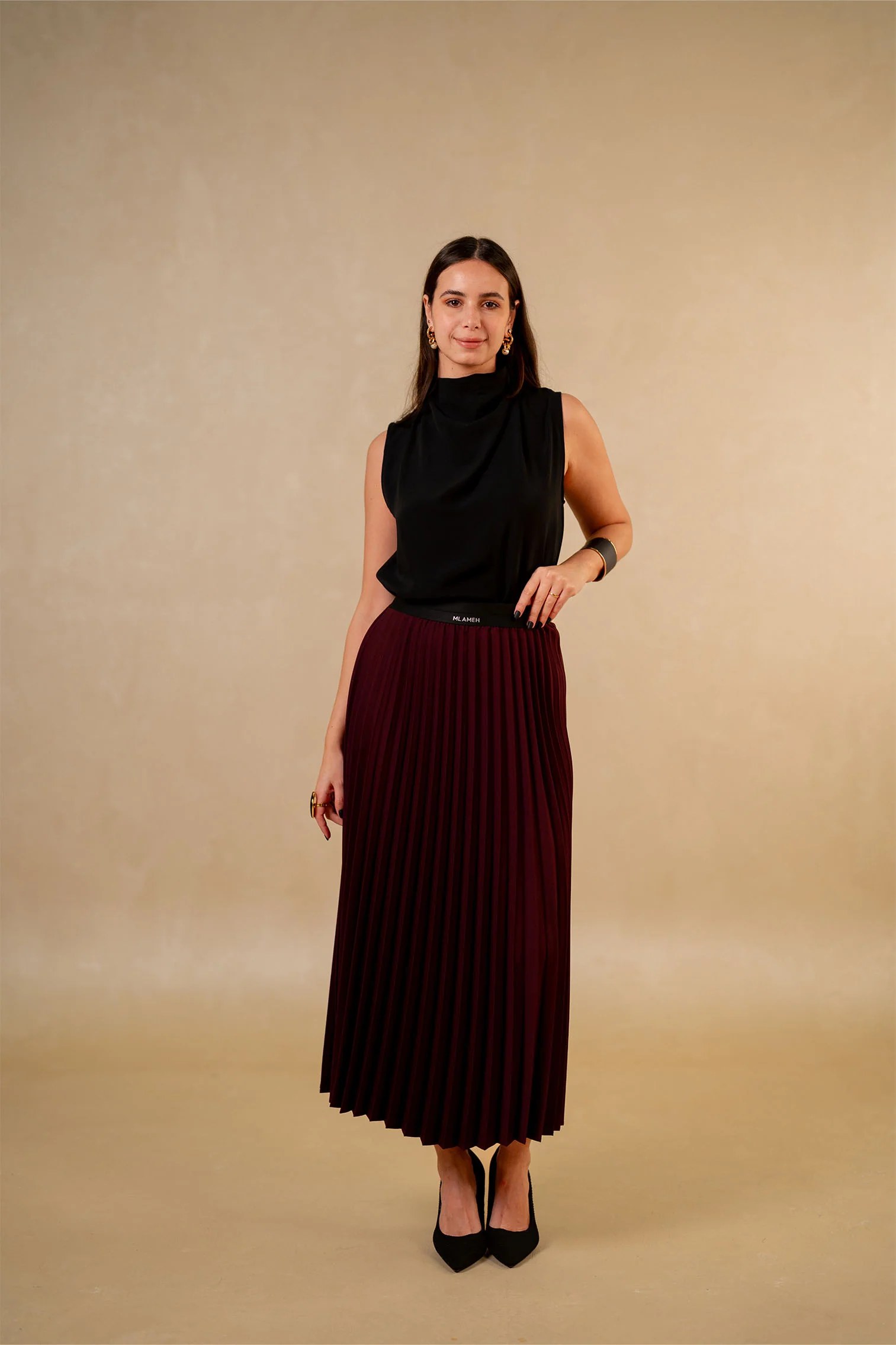 Pleated Skirt