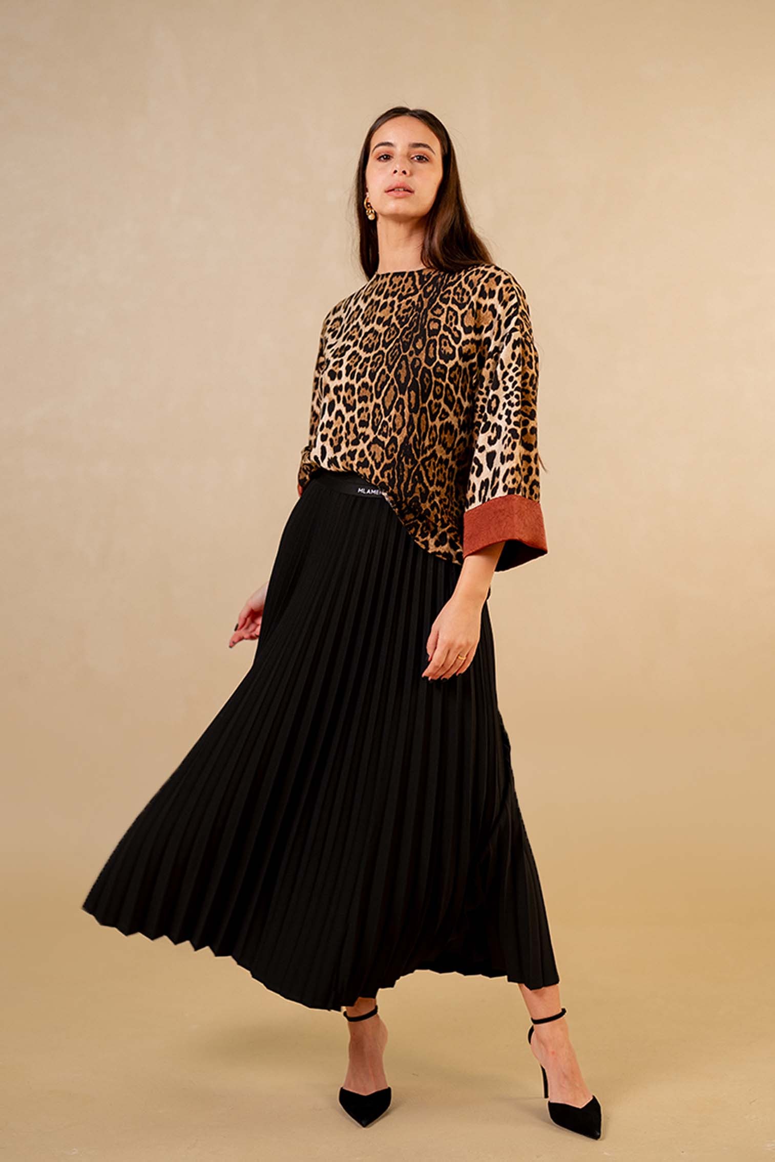 Pleated Skirt