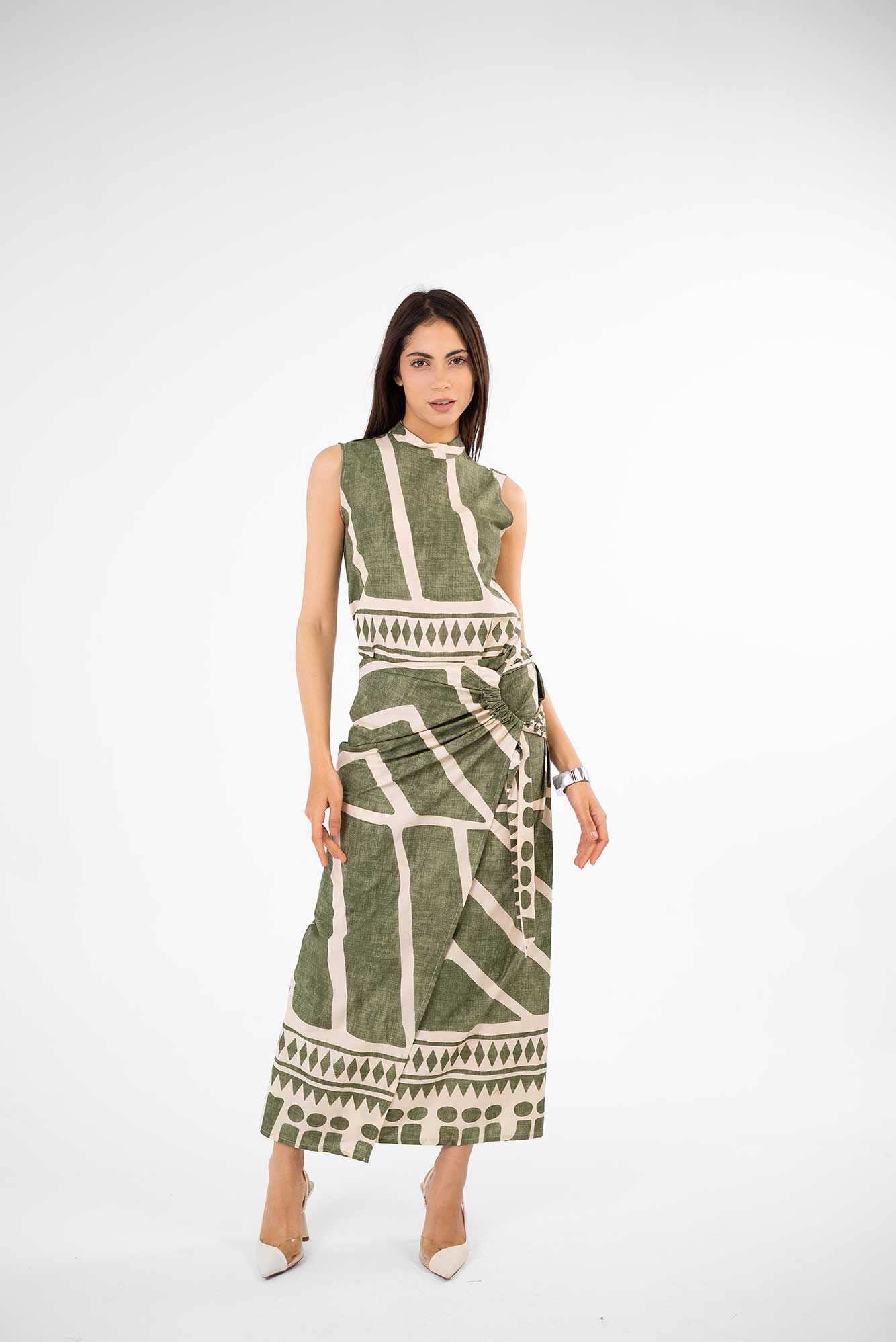 printed skirt