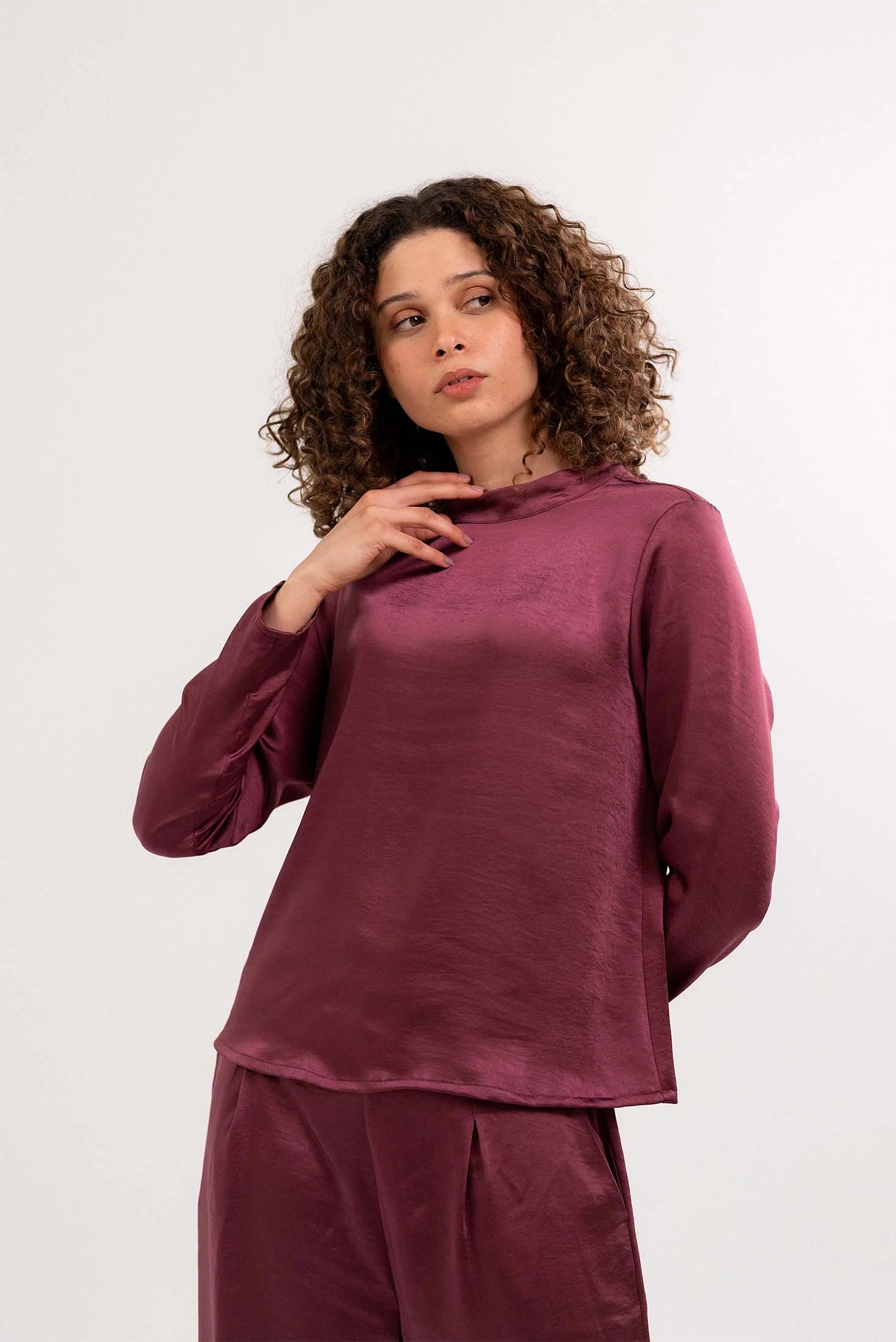 Satin Blouse