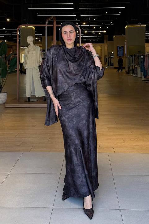 Satin Maxi Skirt