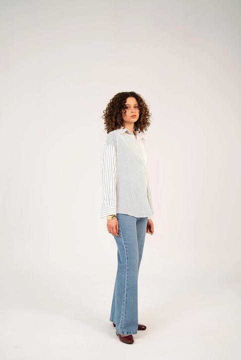 Flare Denim Pants