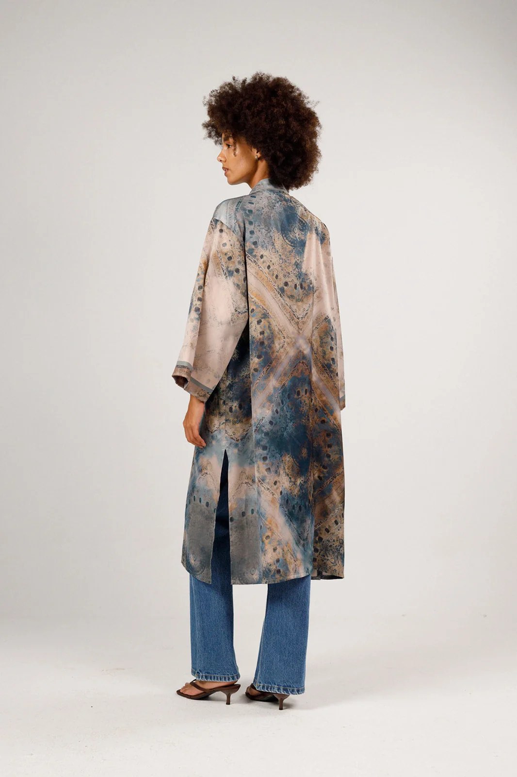 Printed Cardigan