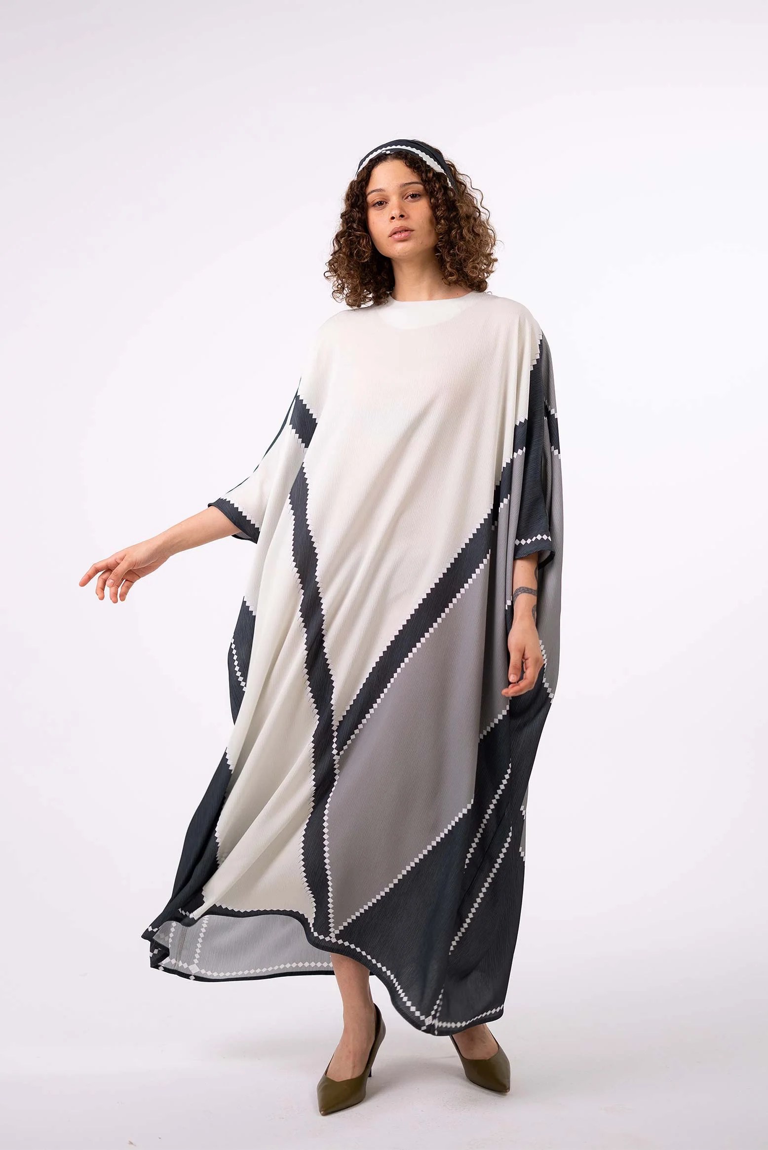 Printed Abaya