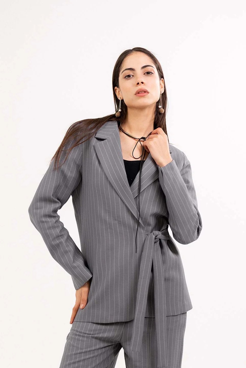 Wrapped Blazer