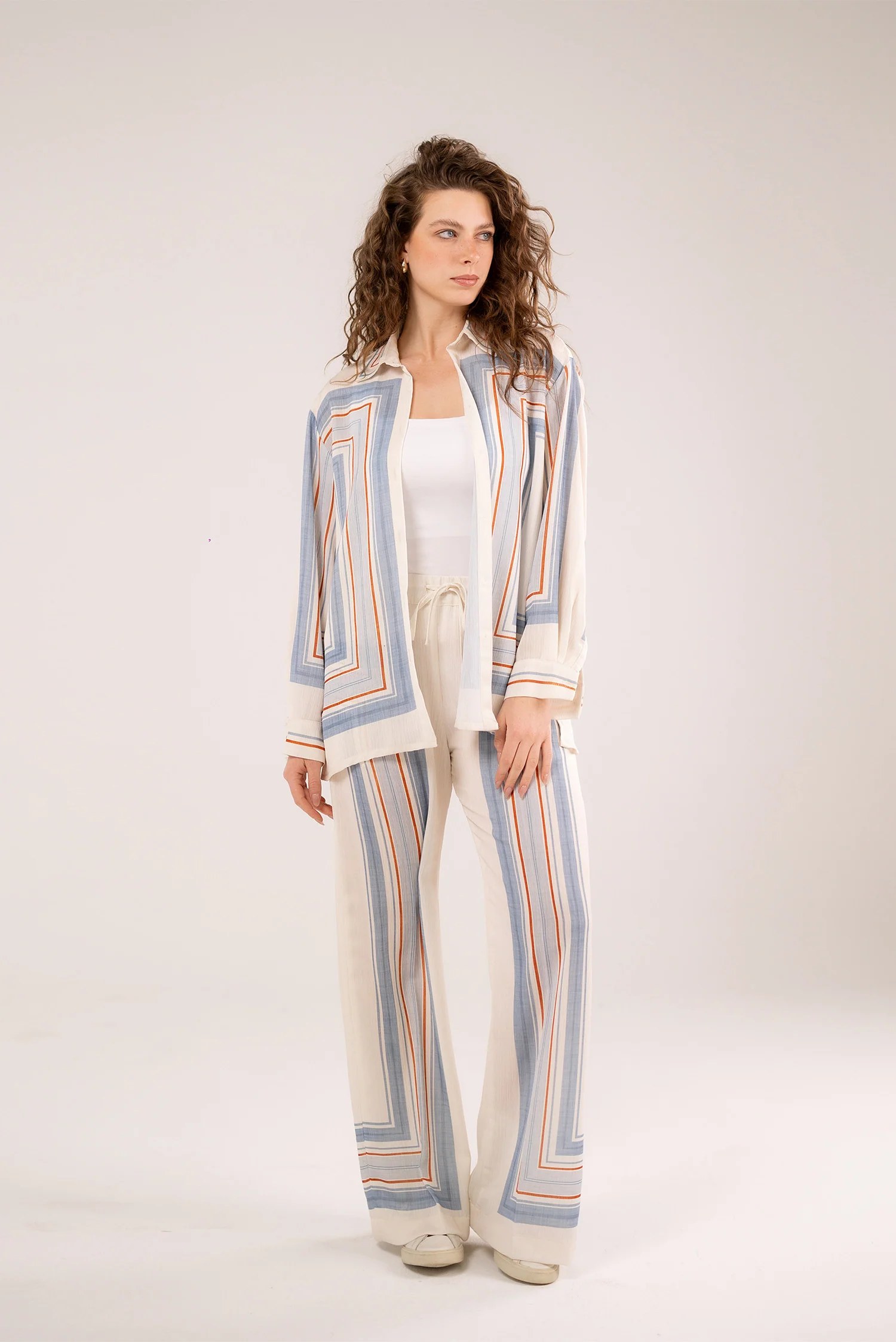 Pinstripe Trouser