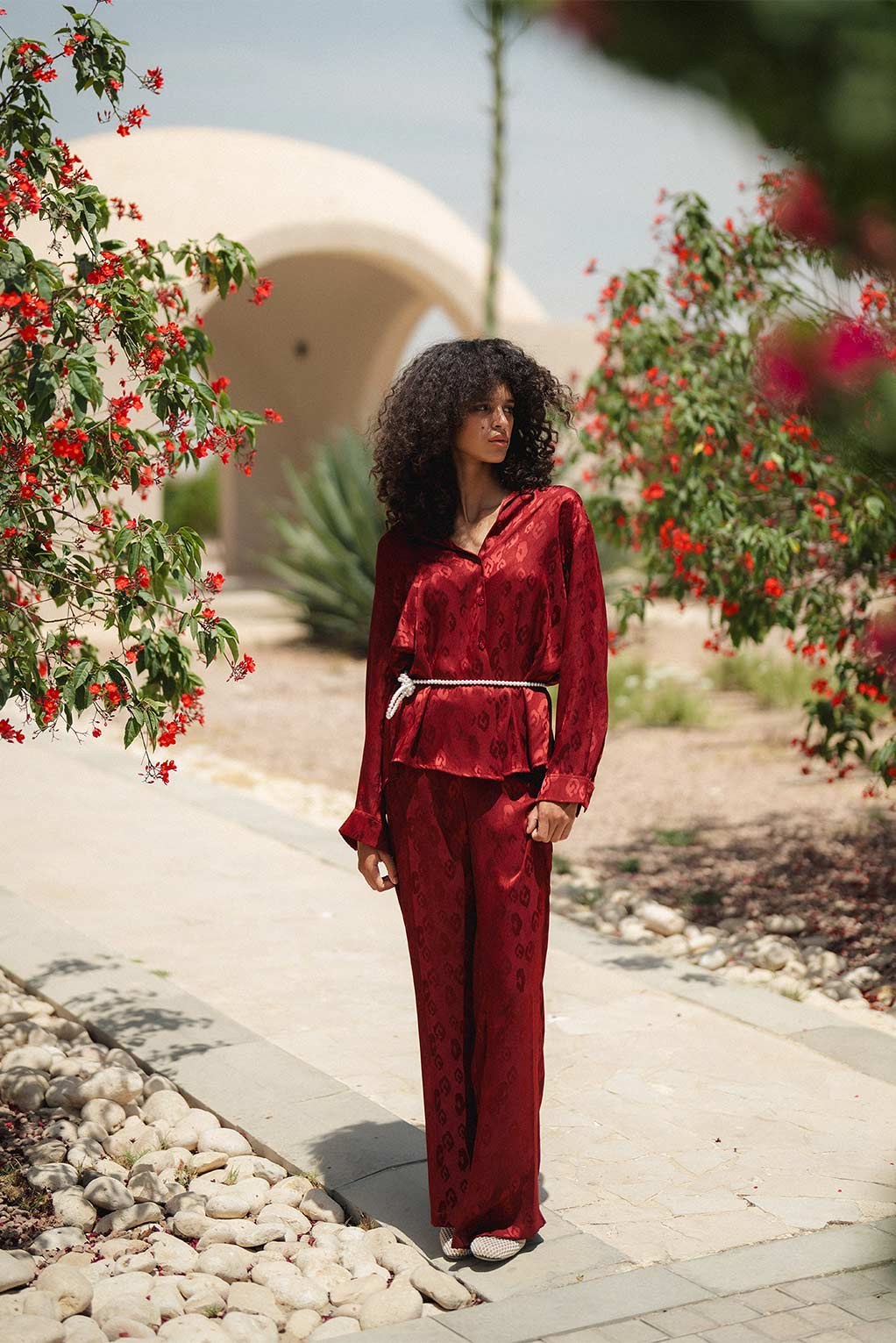 Patterned Pants