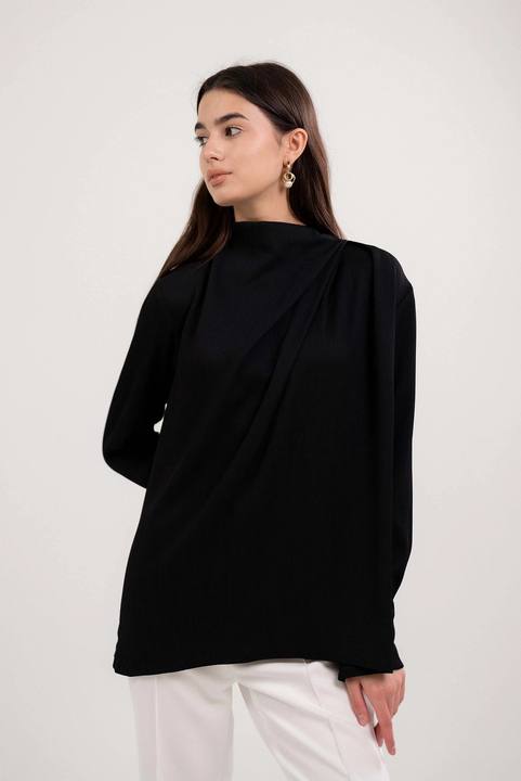 Pleated Blouse