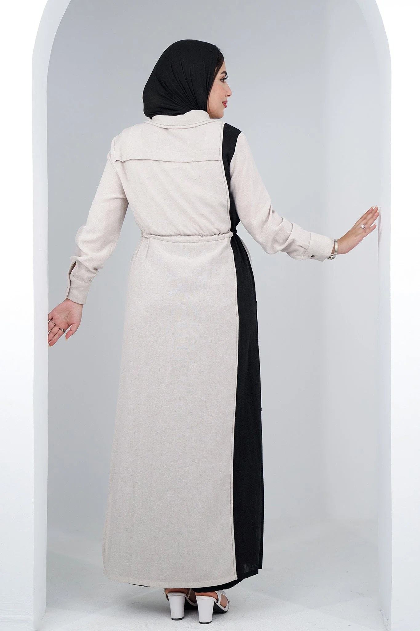 Linen Abaya