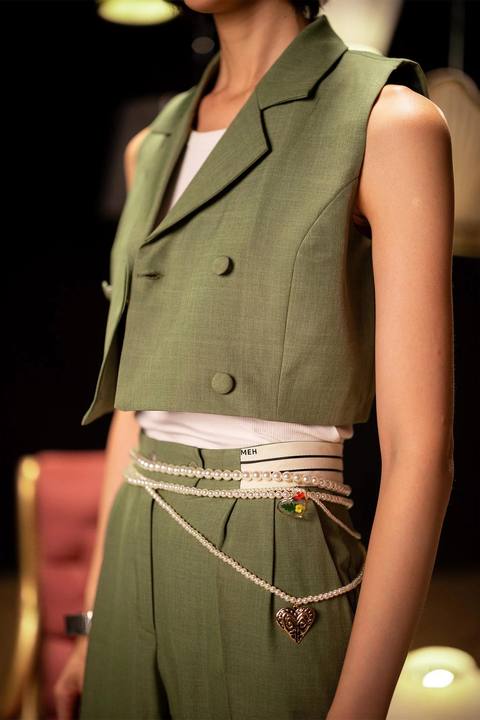 Cropped Vest