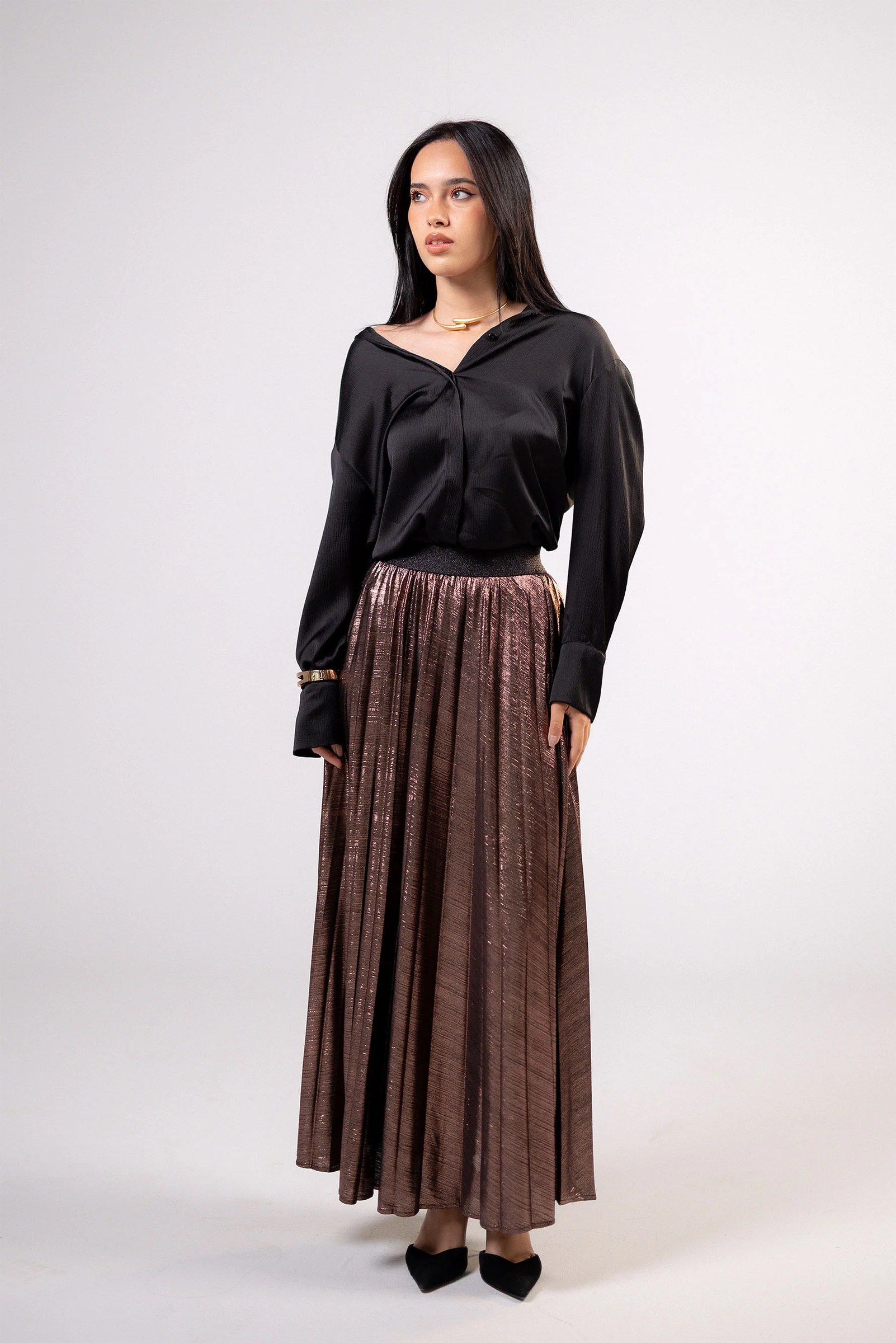 Pleated Skirt