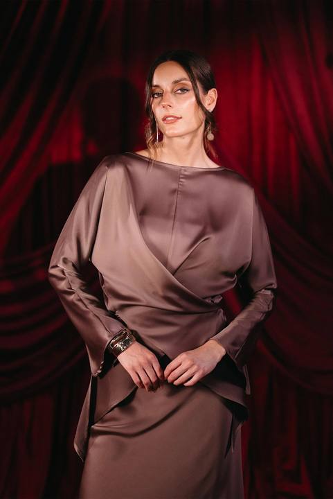 Wrapped Blouse