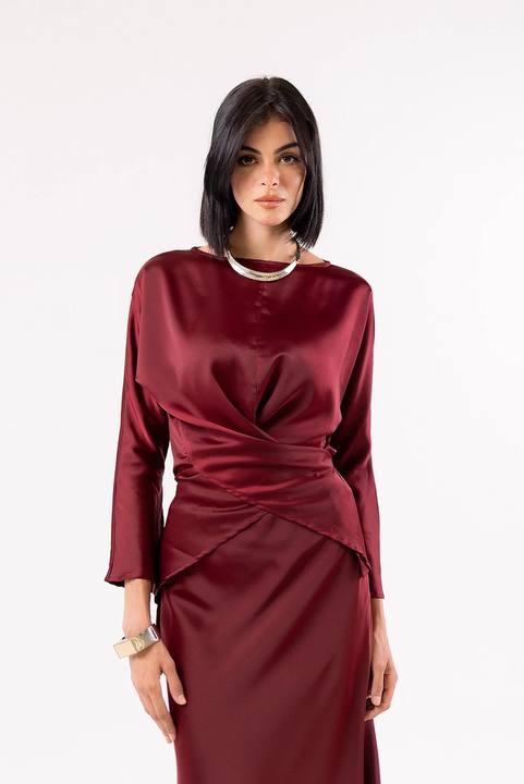 Wrapped Blouse