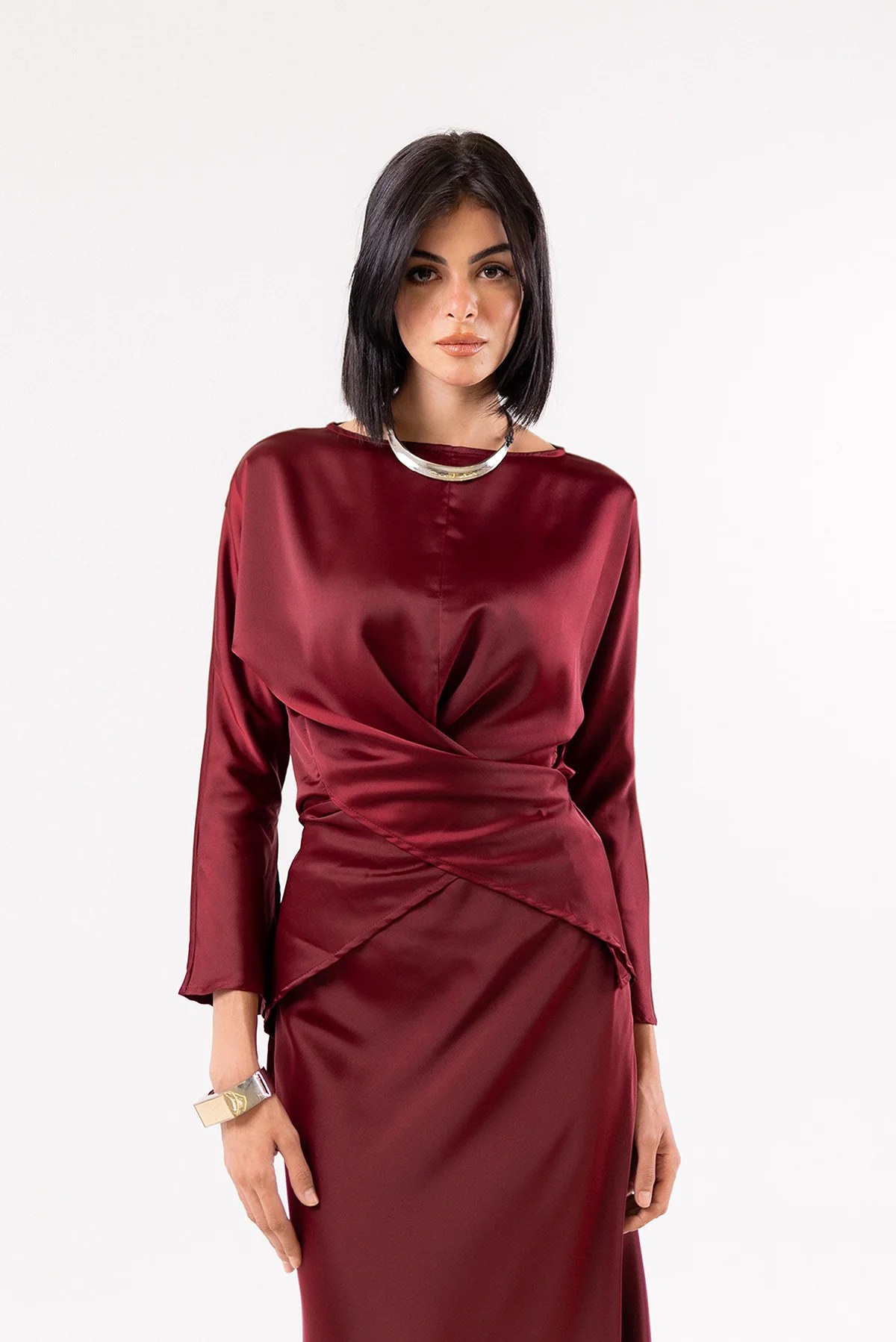 Wrapped Blouse