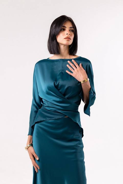 Wrapped Blouse