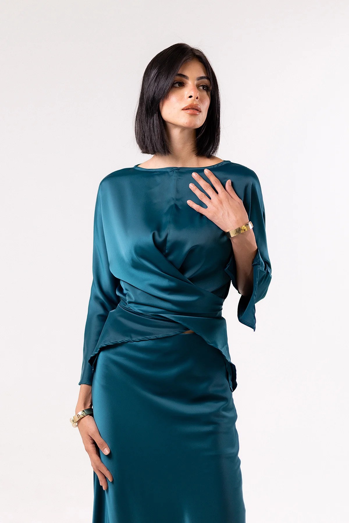 Wrapped Blouse