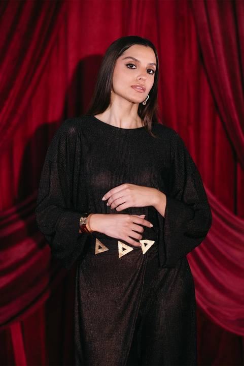 Asymmetrical  Blouse