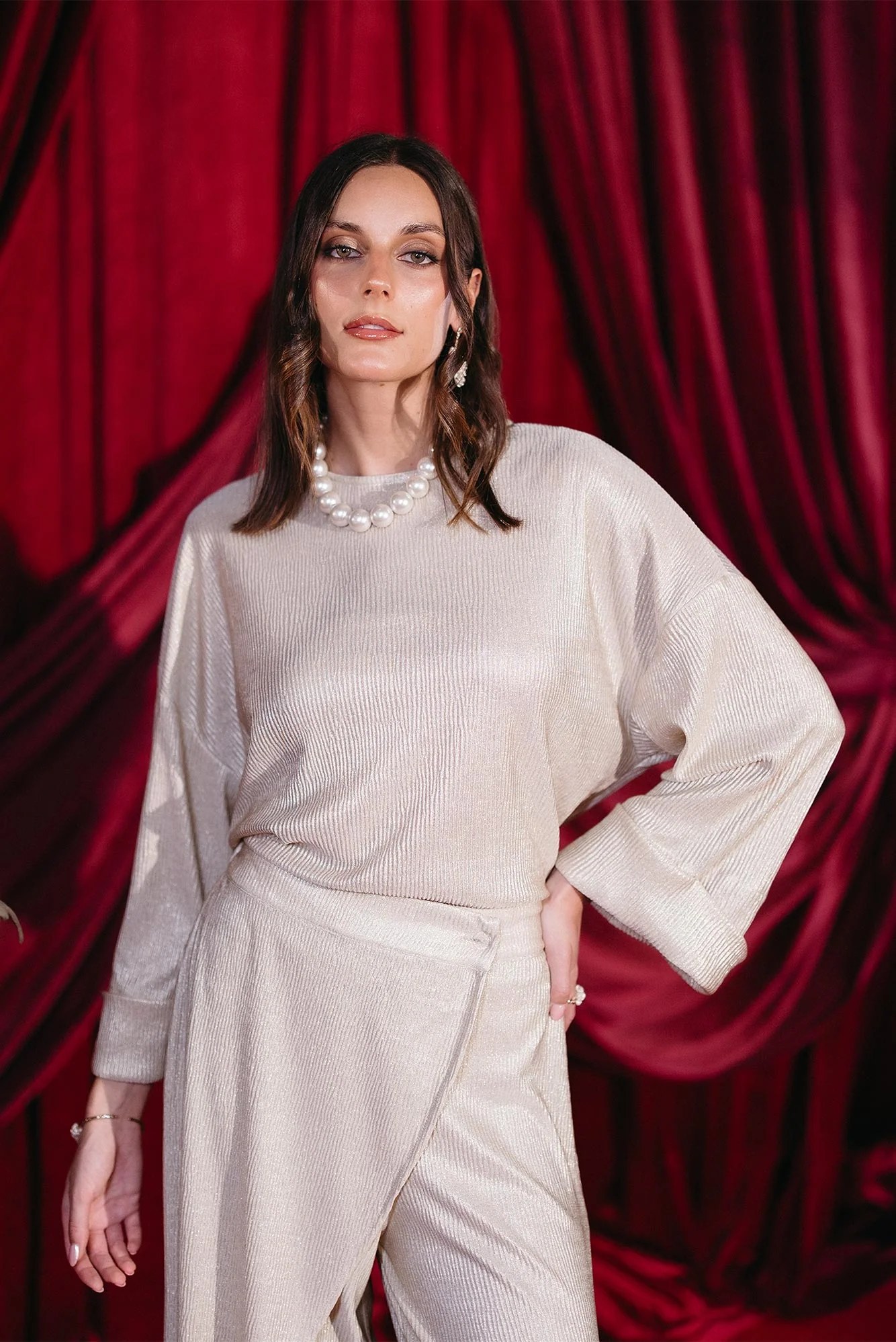 Asymmetrical  Blouse
