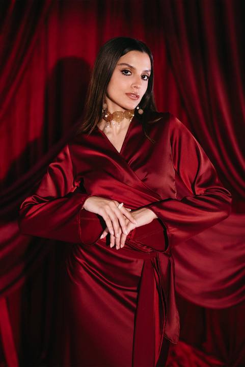 Wrapped Blouse