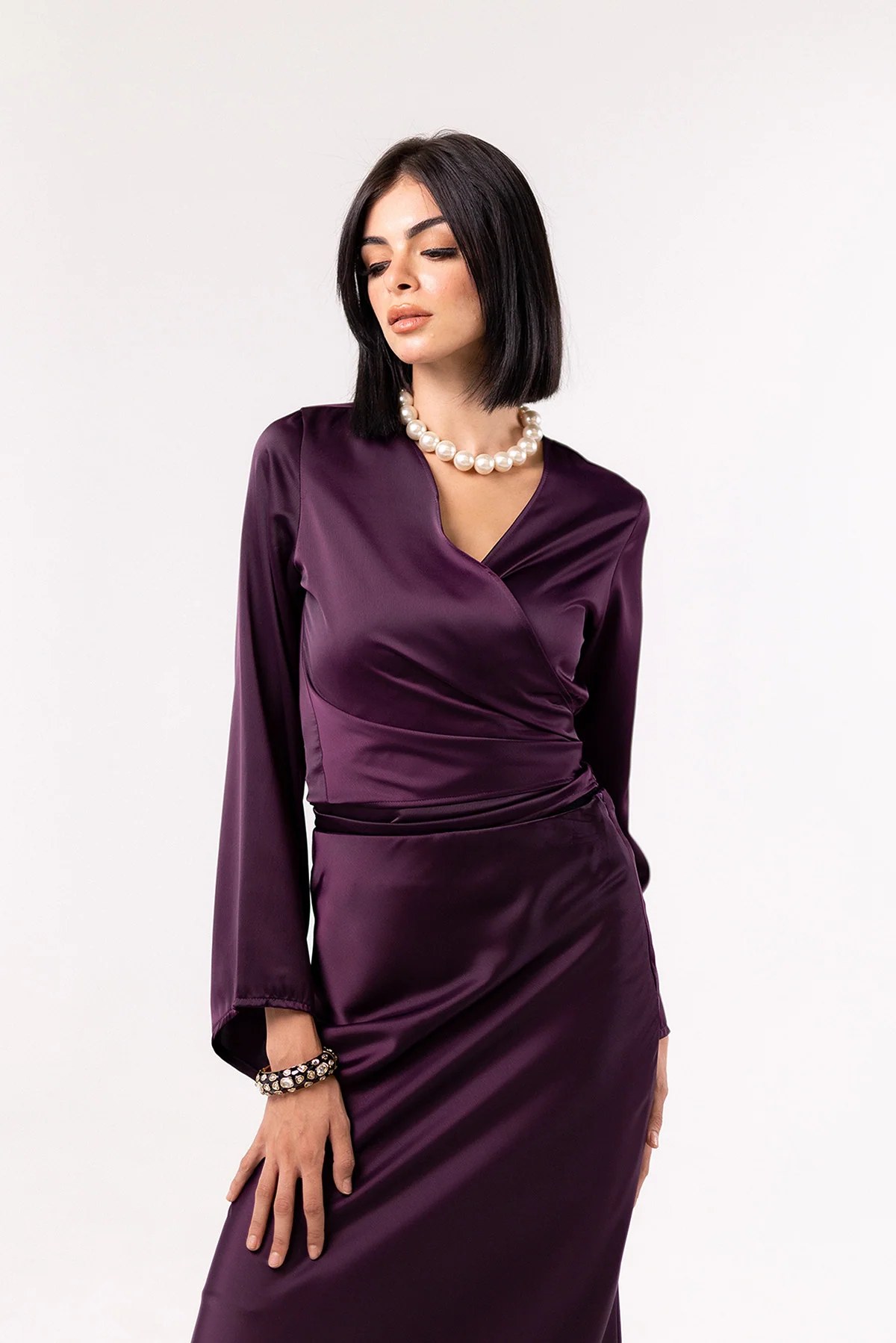 Wrapped Blouse
