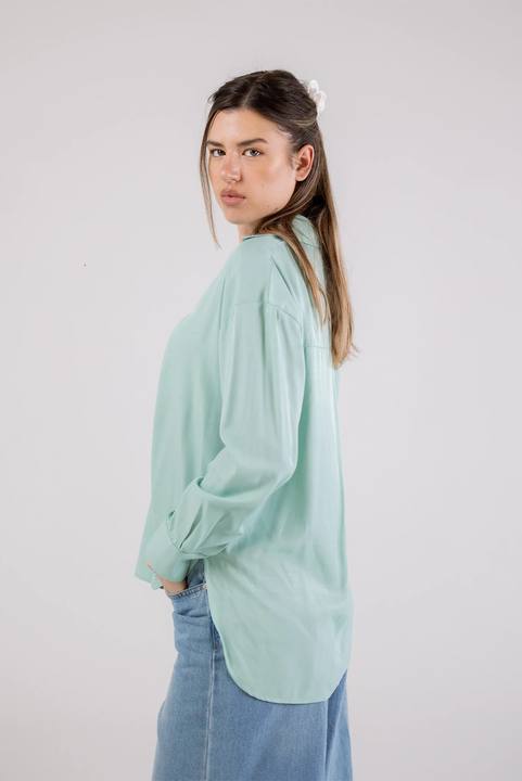 Long Sleeve Relaxed Blouse