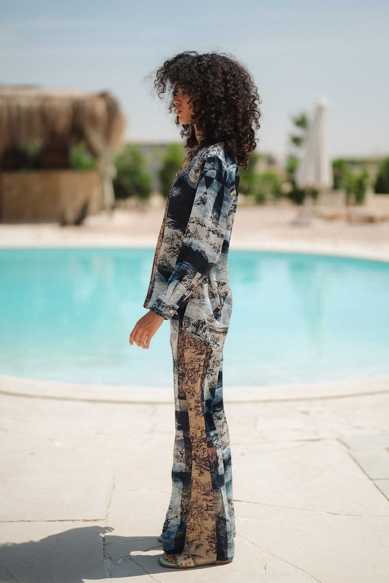Patterned pants