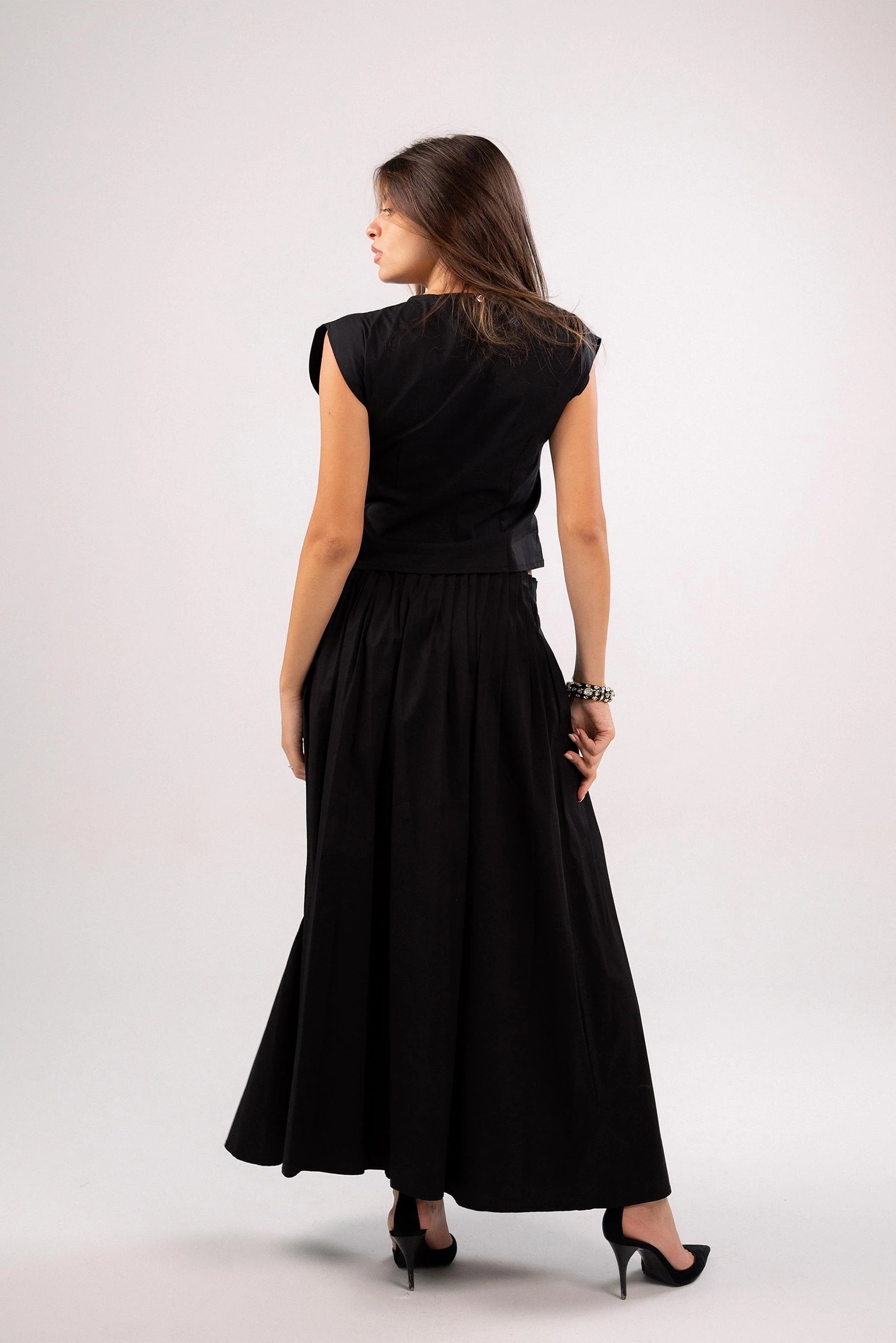 Black skirt
