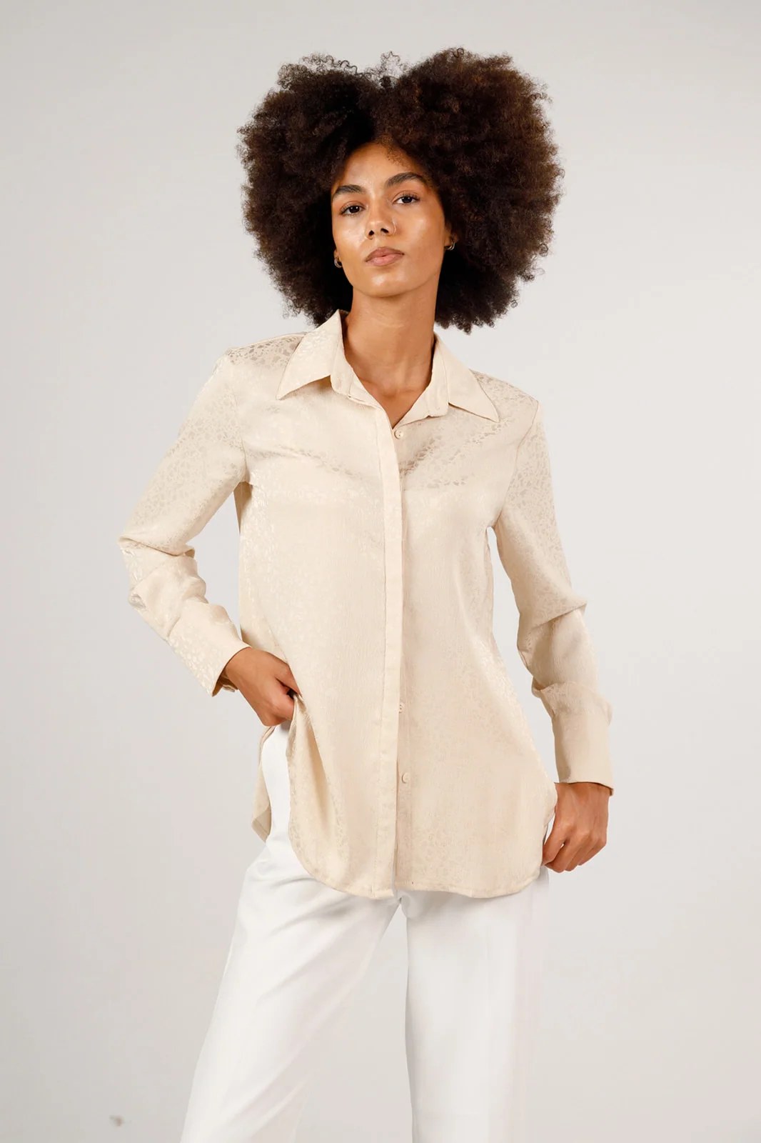 Satin blouse