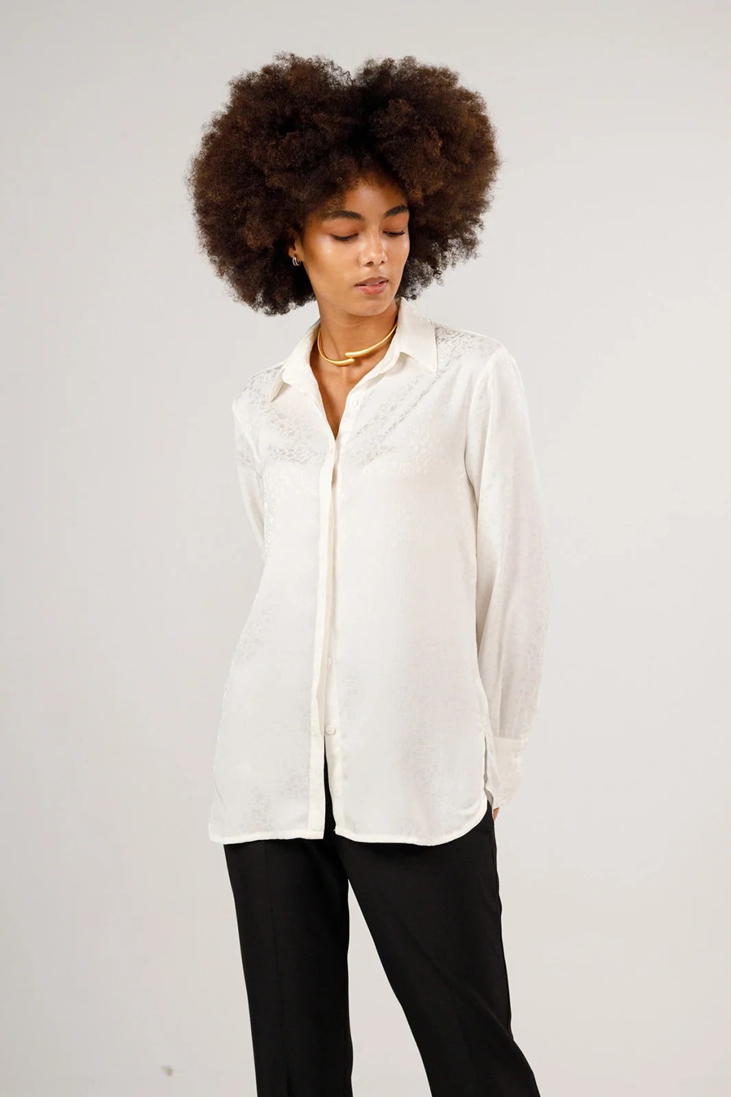 Satin blouse
