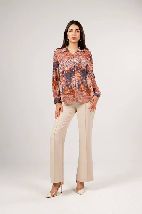 Patterned Blouse