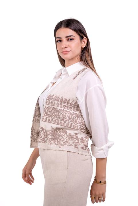 Embroidered Vest