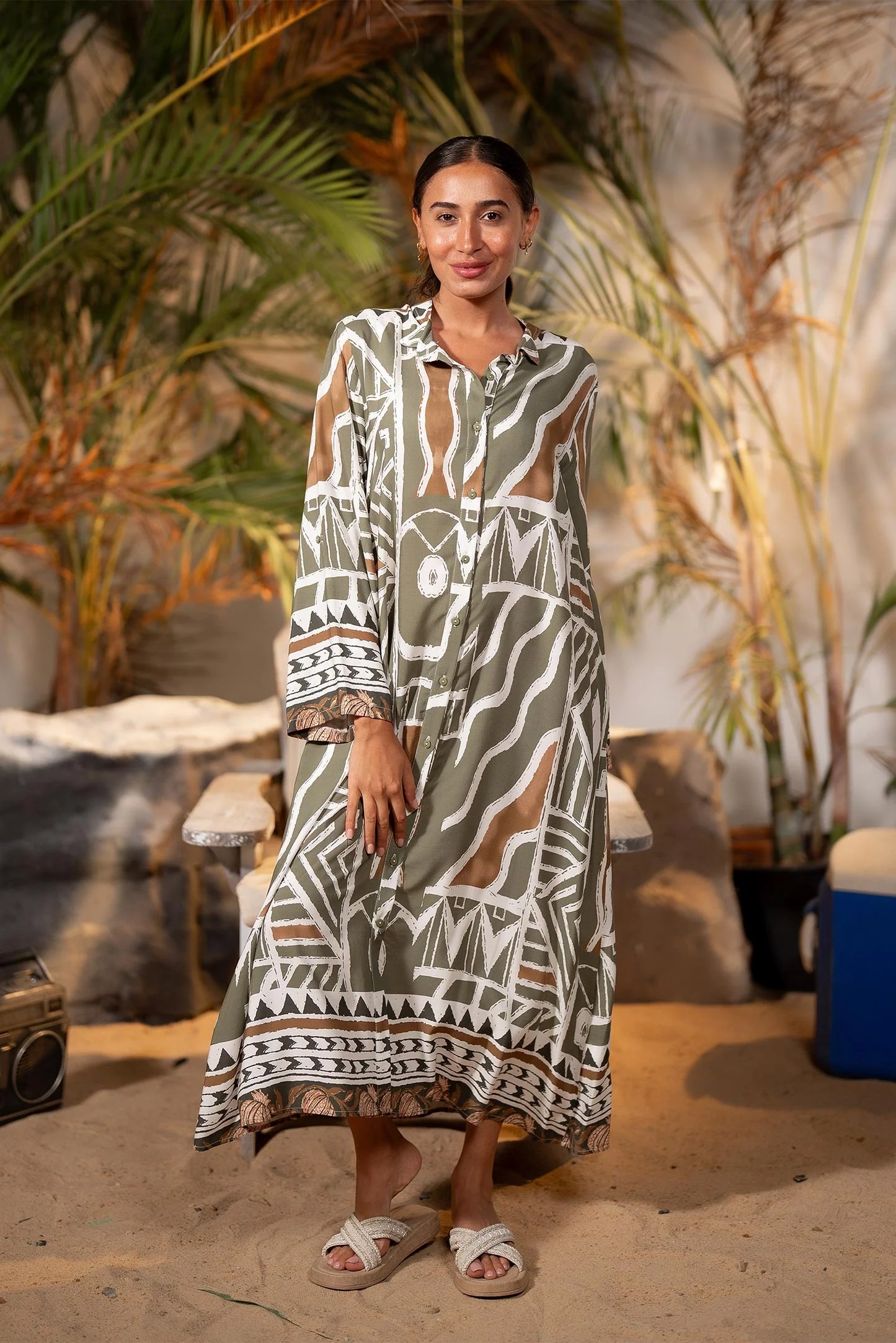 Printed Dress