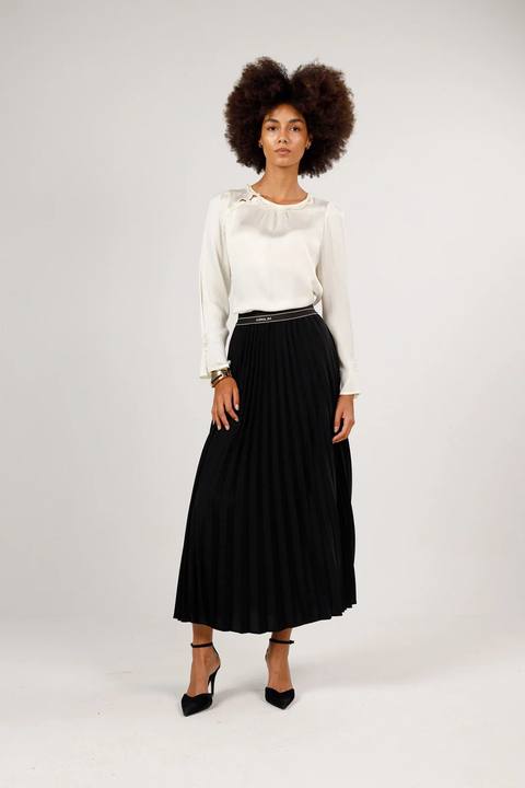 Plissé skirt